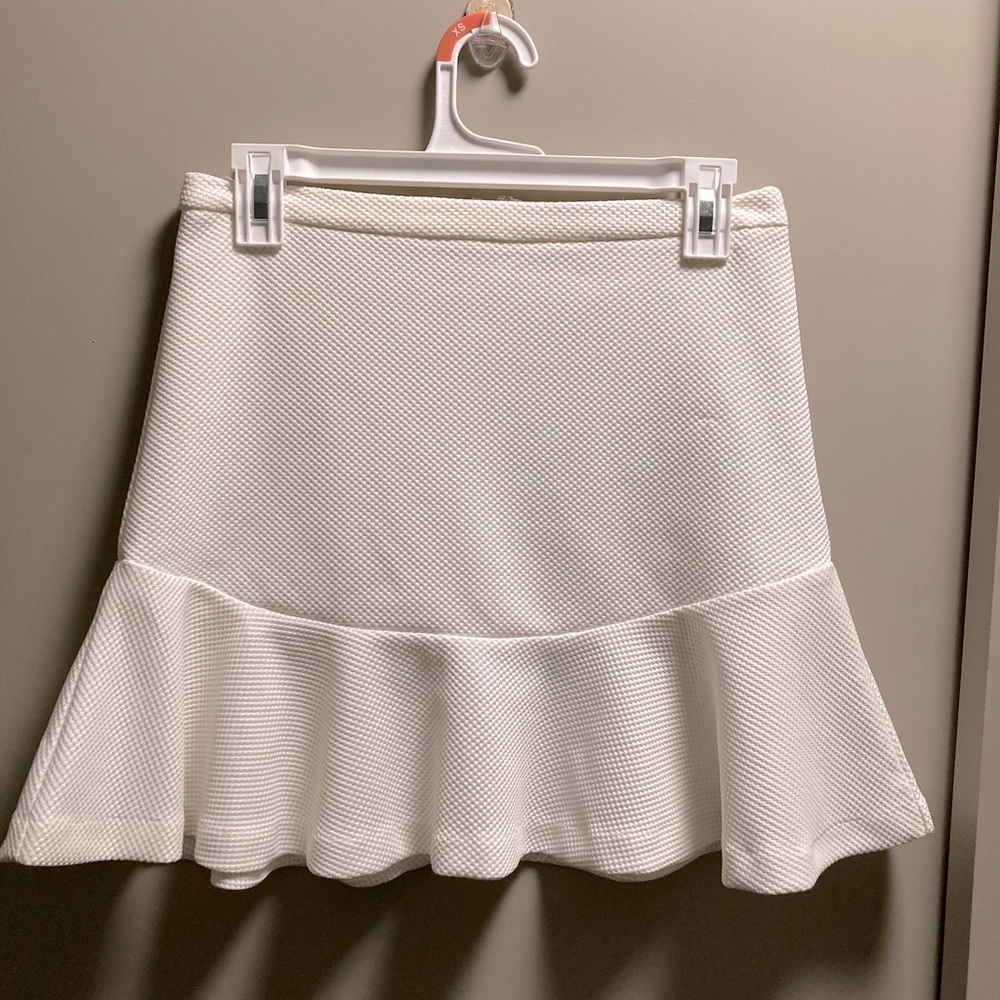 White skirt